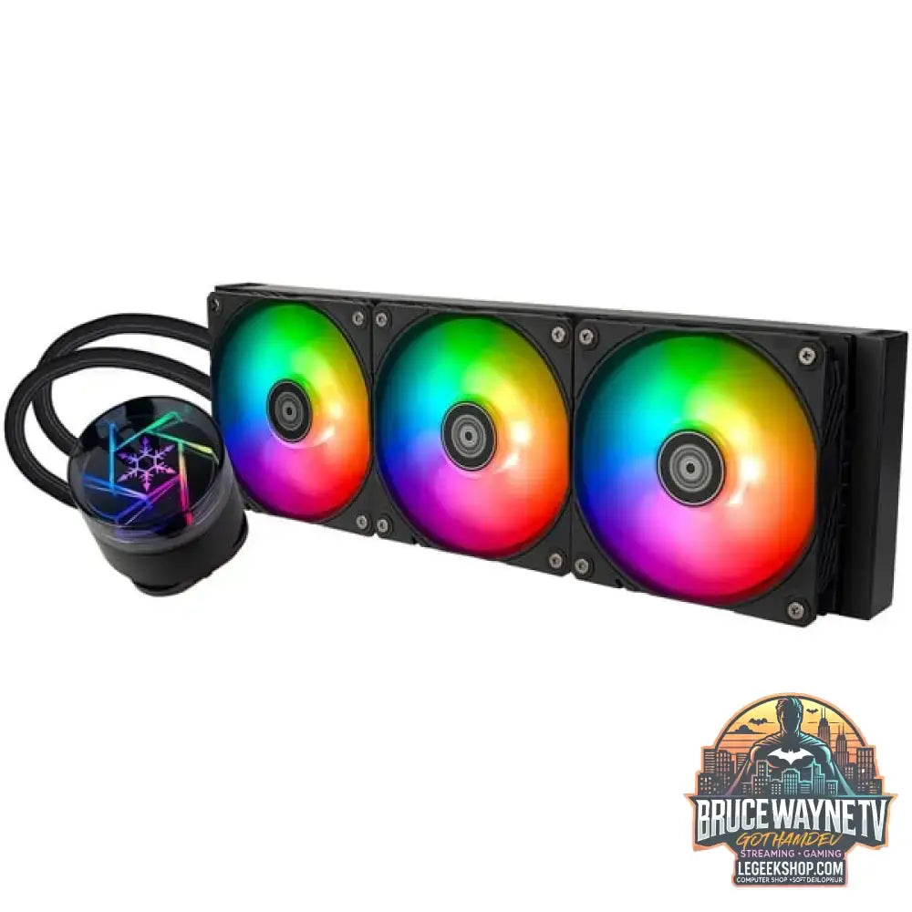 SilverStone NovaPeak 360 ARGB 360mm, Wasserkühlung schwarz - SilverStone