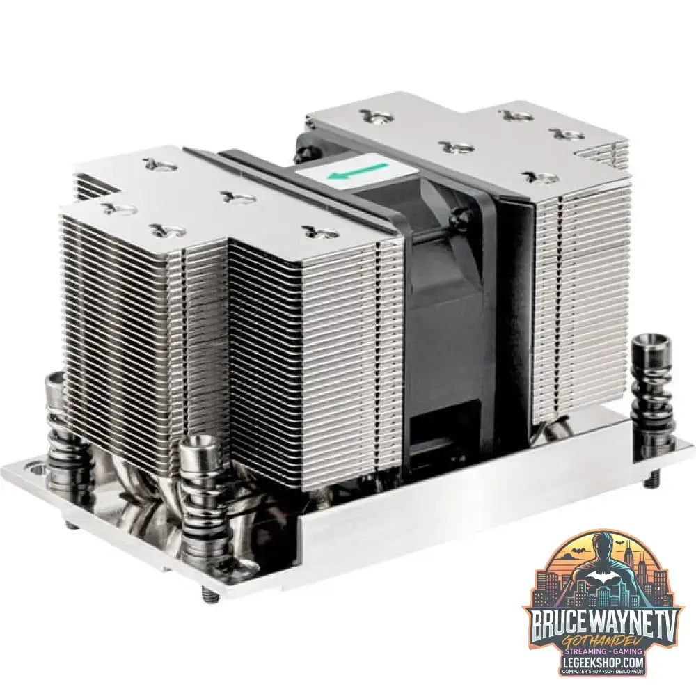 SilverStone SST-XE02-TR5B, CPU-Kühler aluminium/schwarz, 60 mm - SilverStone