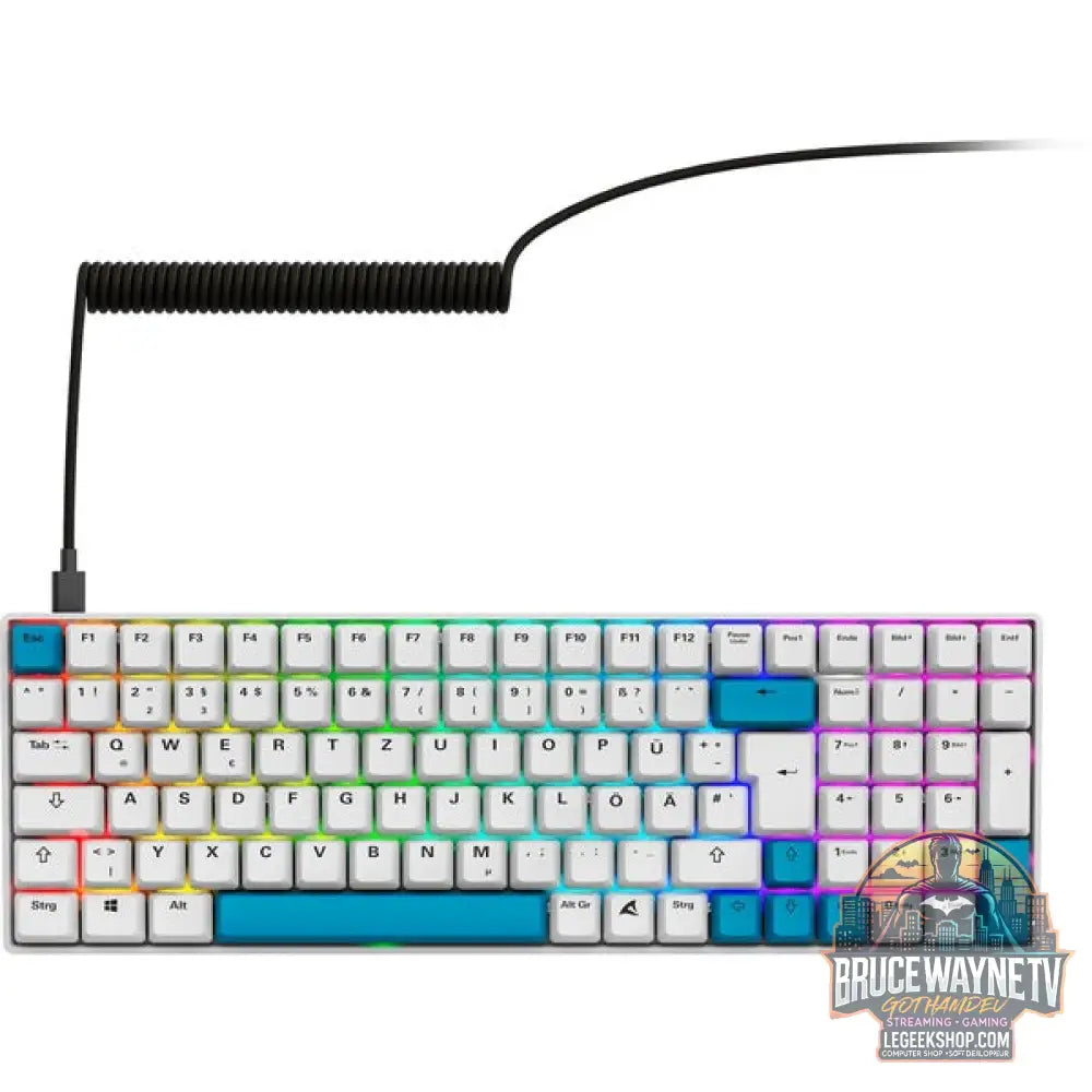 SKILLER SGK50 S2 PBT - Sharkoon - vue 3