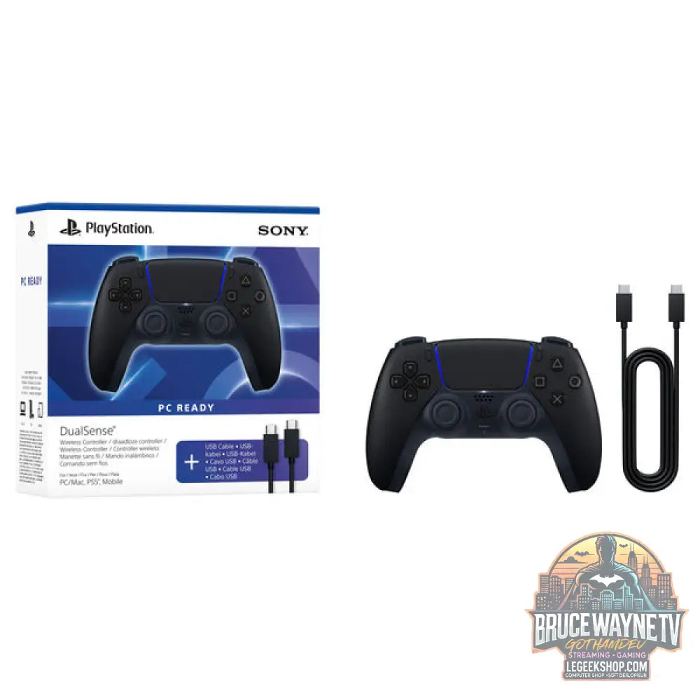 Sony DualSense Wireless-Controller + USB-câble pour PC, Gamepad - Sony - vue 7