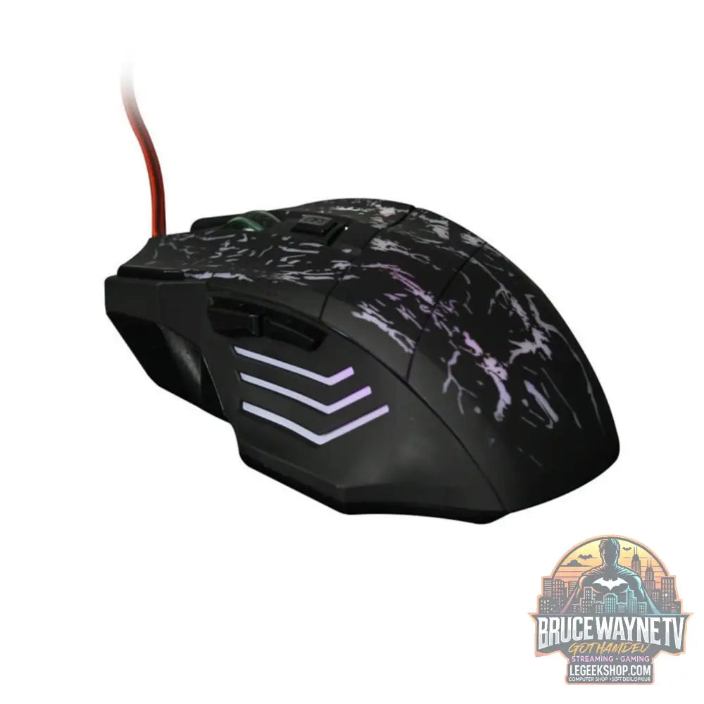 Souris Gaming Filaire Ergonomique LED RGB Pro - filaire - Souris Gaming