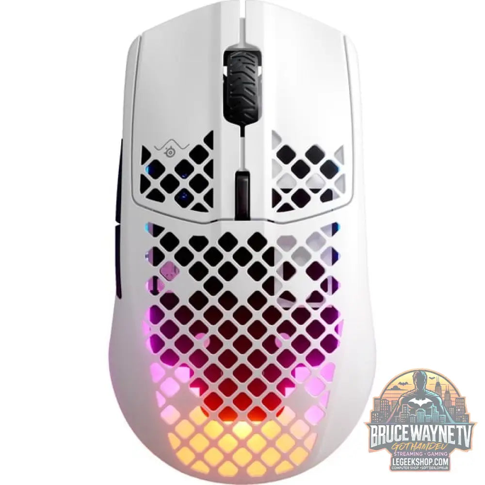 SteelSeries Aerox 3 Wireless Snow 2022, souris gaming