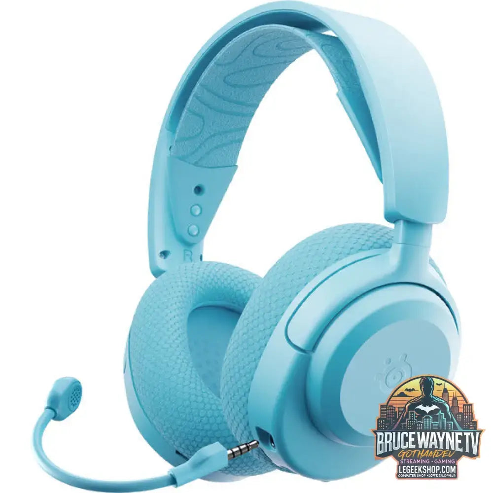 Arctis Nova 3P Wireless Aqua - SteelSeries - vue 3