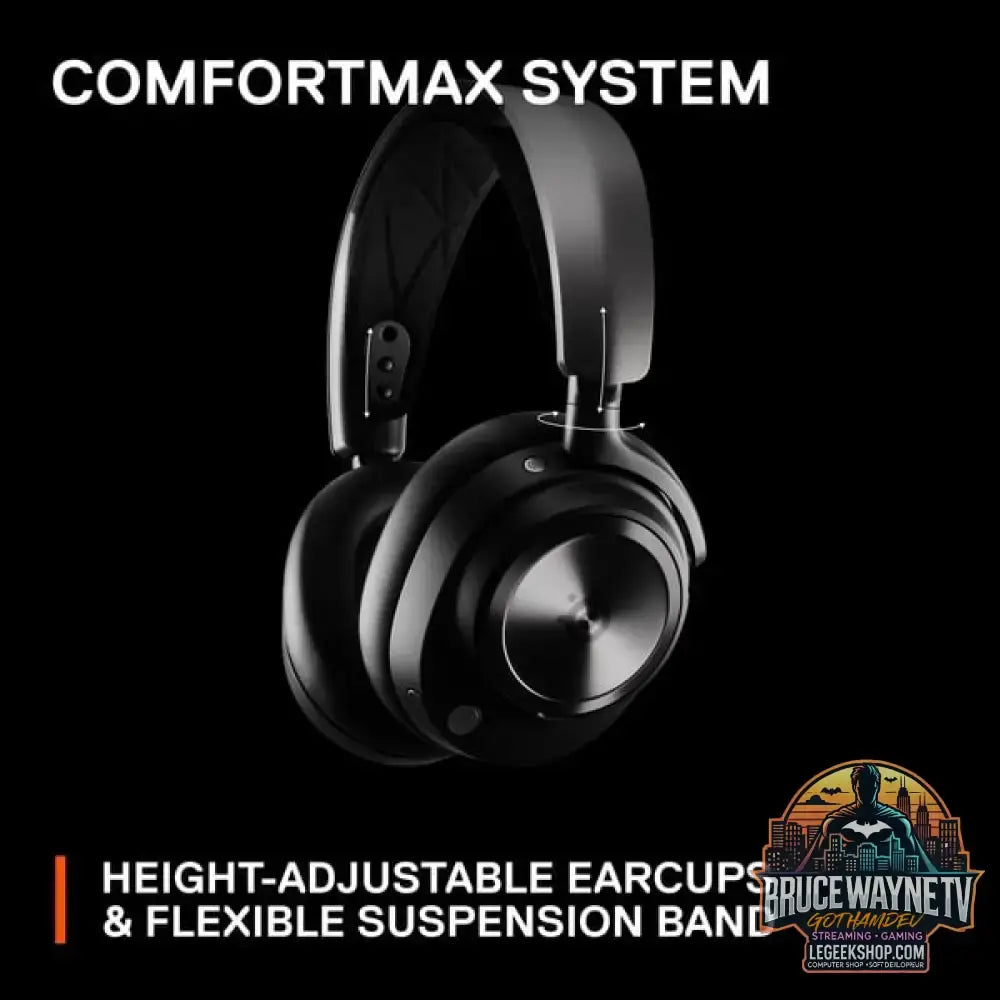 SteelSeries Arctis Nova Pro Wireless X, casque gaming - vue 10