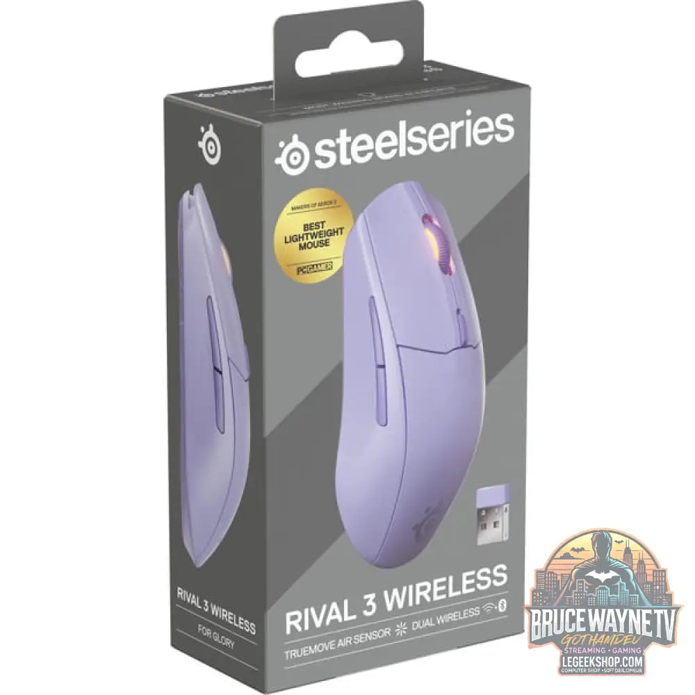 SteelSeries Rival 3 Wireless Gen 2, souris gaming - vue 4
