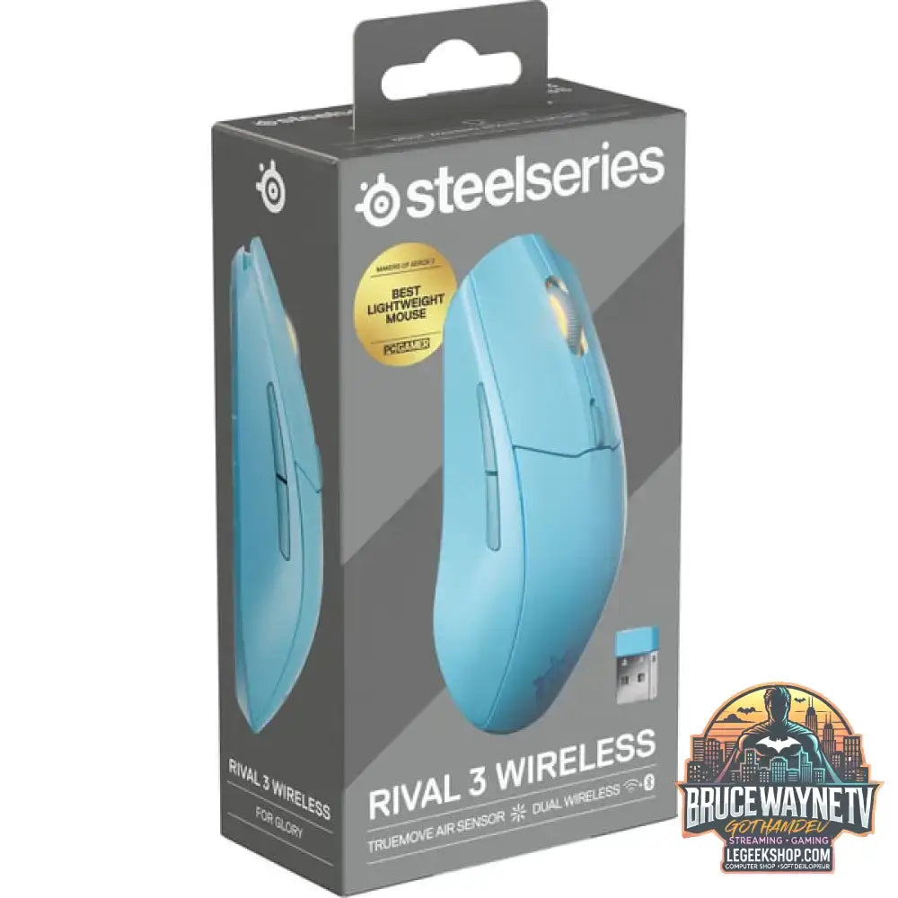 SteelSeries Rival 3 Wireless Gen 2, souris gaming - vue 5