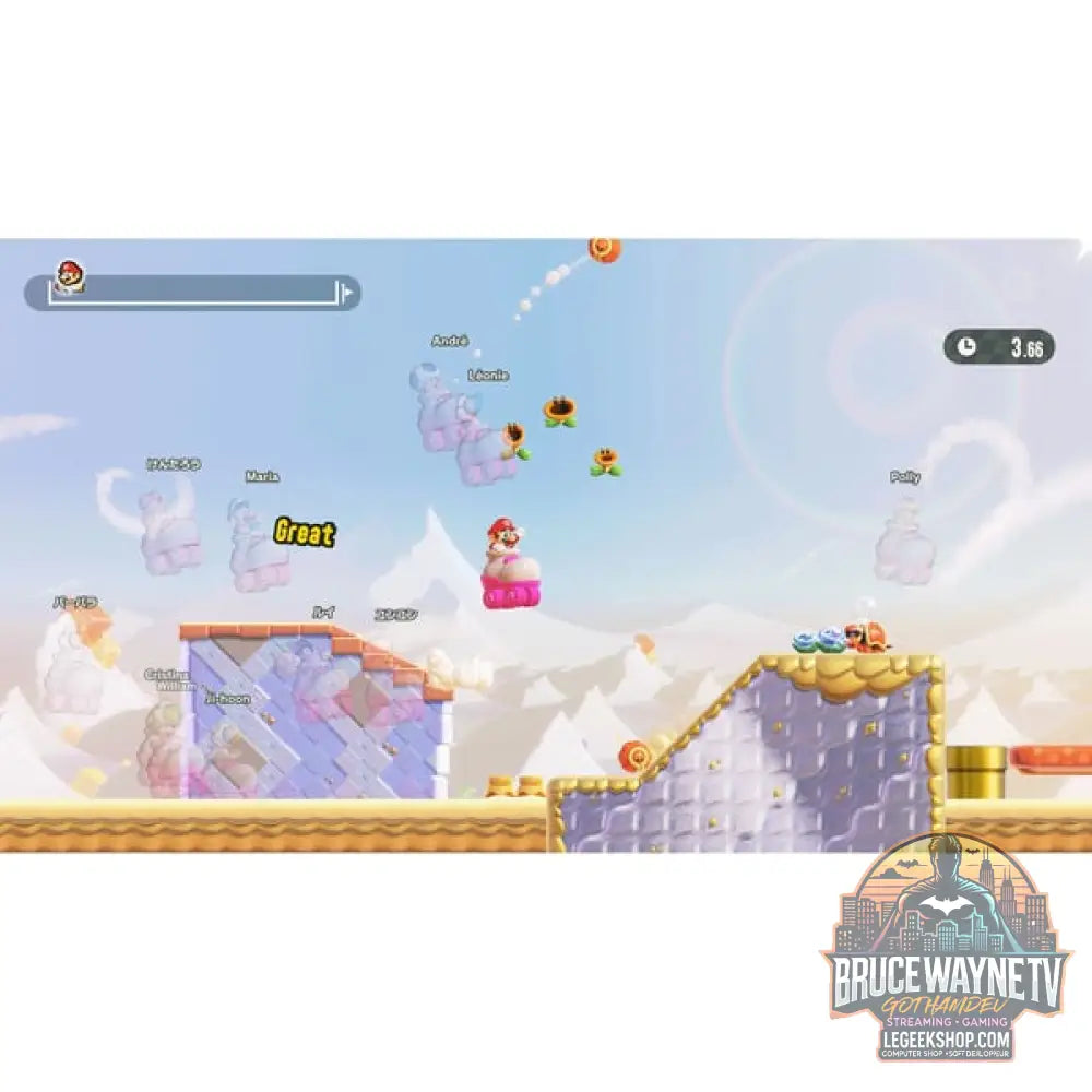 Super Mario Bros. Wonder + Gemeinsam im Bellabel-Park-Spiel - vue 4
