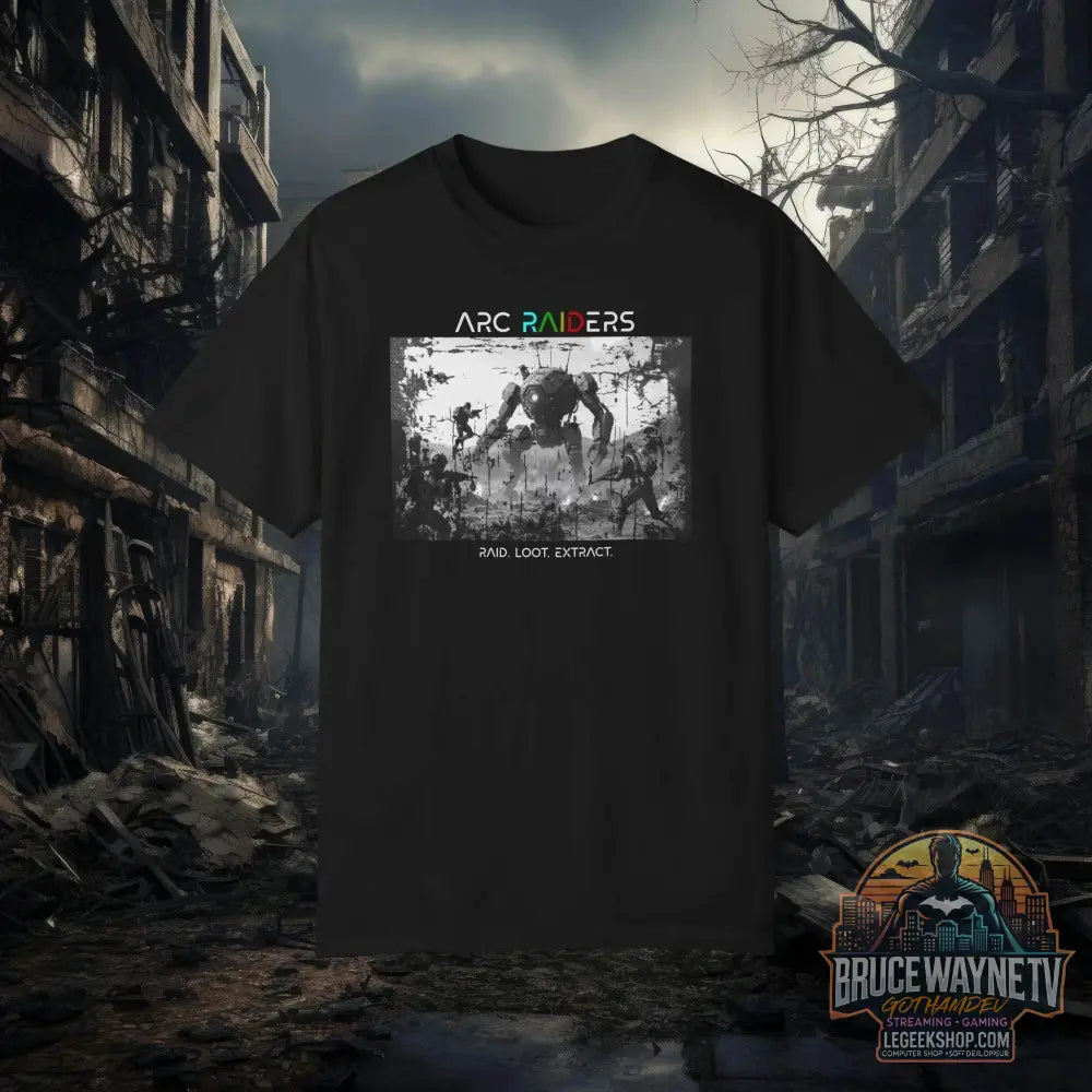 T-Shirt Arc Raiders 100% Coton Y2K Gaming Unisexe Été - S / ykt-4 - T-Shirt