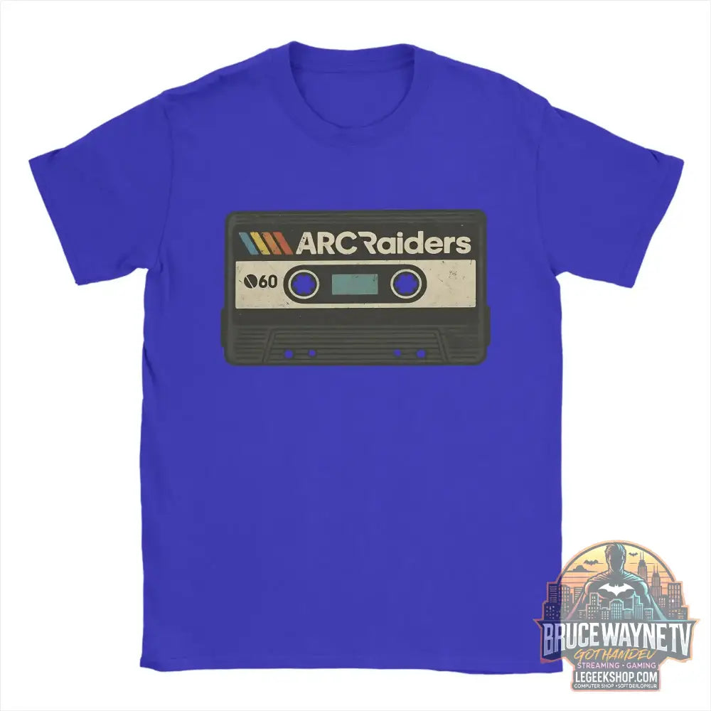 T-Shirt Arc Raiders Cassette Y2K Oversize Unisexe Coton - XL / 3 - T-Shirt