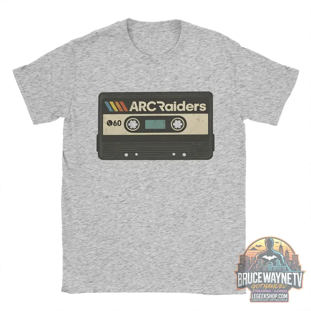 T-Shirt Arc Raiders Cassette Y2K Oversize Unisexe Coton - XL / 4 - T-Shirt