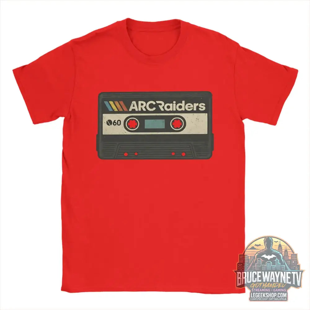T-Shirt Arc Raiders Cassette Y2K Oversize Unisexe Coton - XL / 6 - T-Shirt