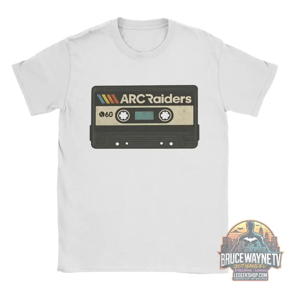 T-Shirt Arc Raiders Cassette Y2K Oversize Unisexe Coton - XL / 7 - T-Shirt
