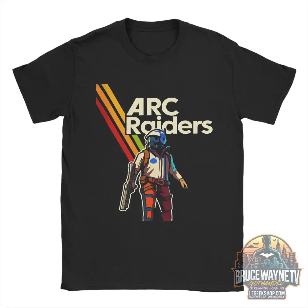 T-Shirt Arc Raiders Logo Boule de Feu Personnalisé Graphique Unisexe - 2 / XXL - T-Shirt