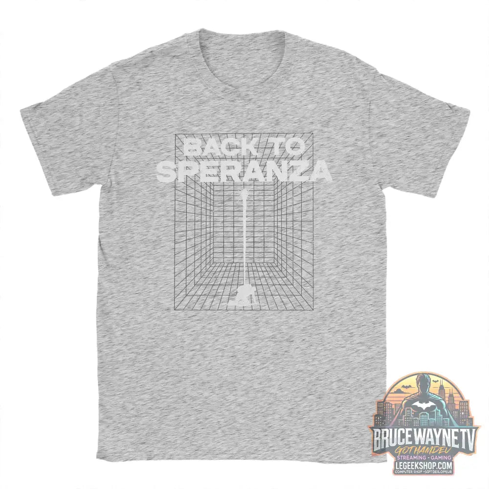 T-Shirt Arc Raiders Retour à Speranza Gaming Unisexe Coton - GRIS / 6XL - T-Shirt