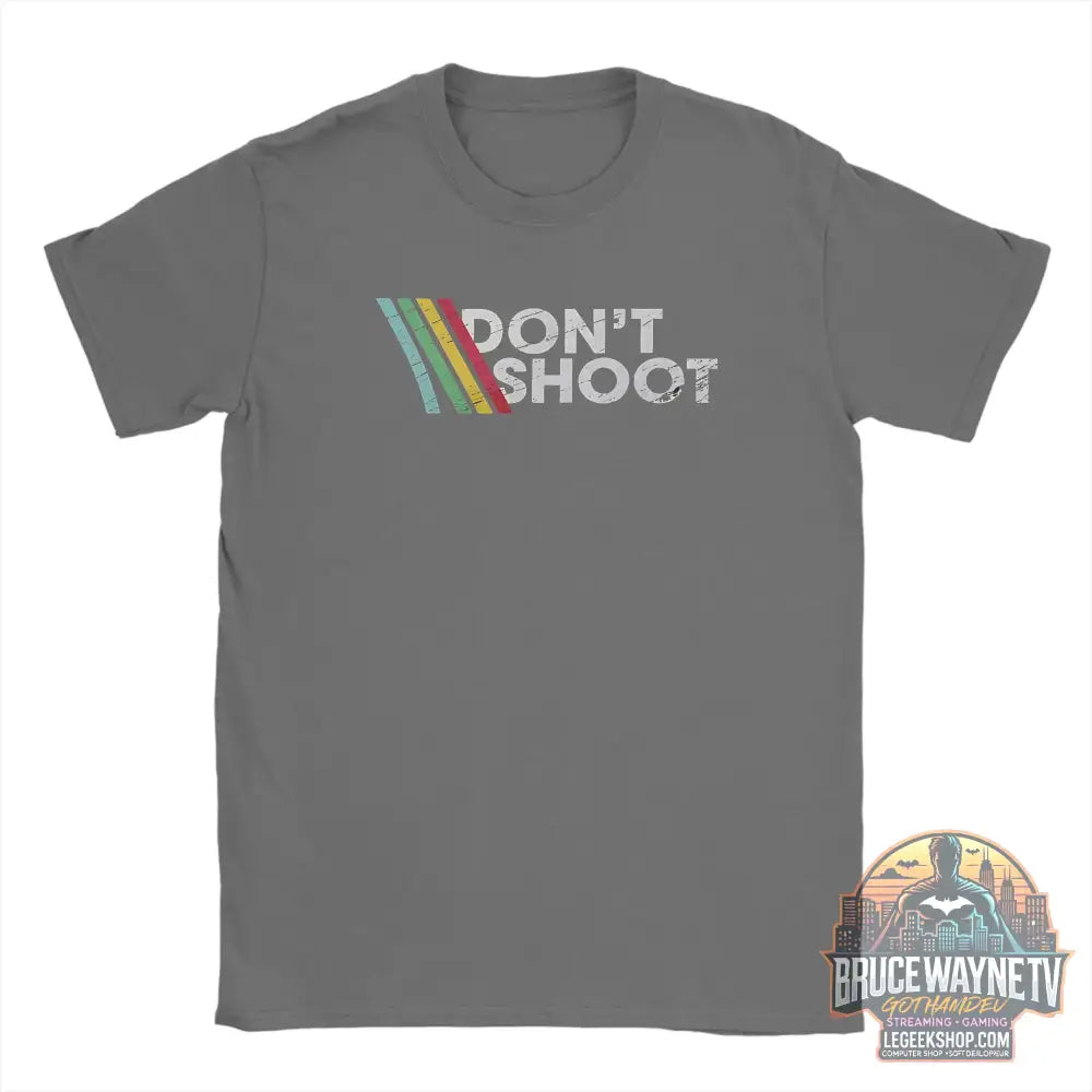 T-Shirt Arc Raiders Vintage Plage Gaming Homme Coton Y2K - Gris foncé / XL - T-Shirt