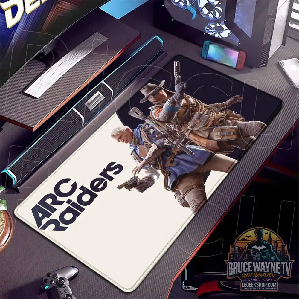 Tapis de Souris Arc Raiders HD XXL 80x40cm Gaming Antidérapant - Tapis de Souris
