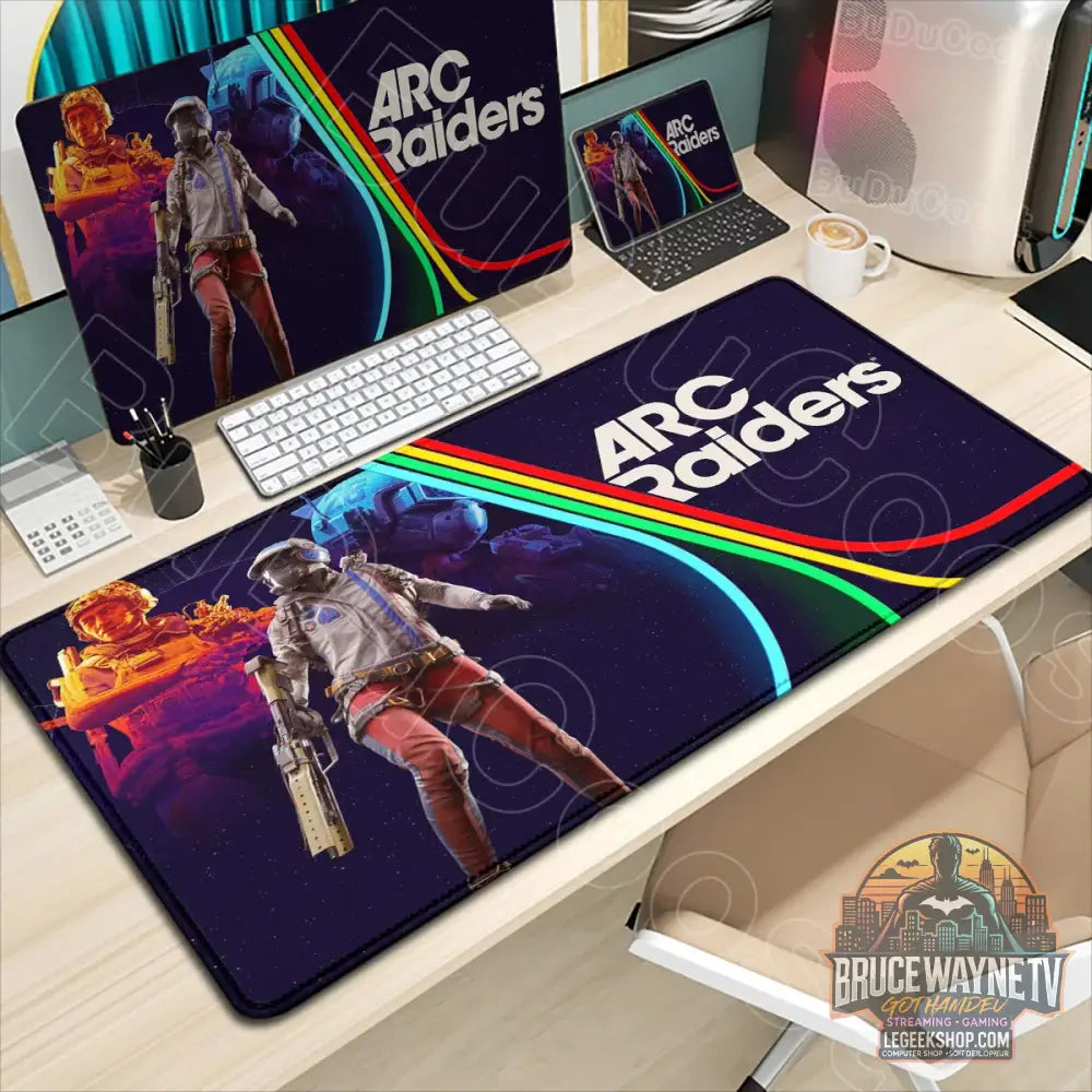Tapis de Souris Arc Raiders HD XXL Gaming Bureau Antidérapant - Tapis de Souris