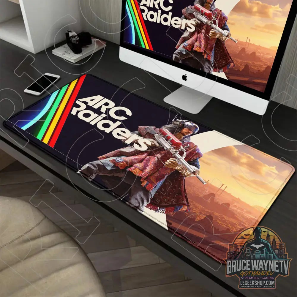 Tapis de Souris Arc Raiders XXL 900x400mm Gaming Antidérapant - Tapis de Souris