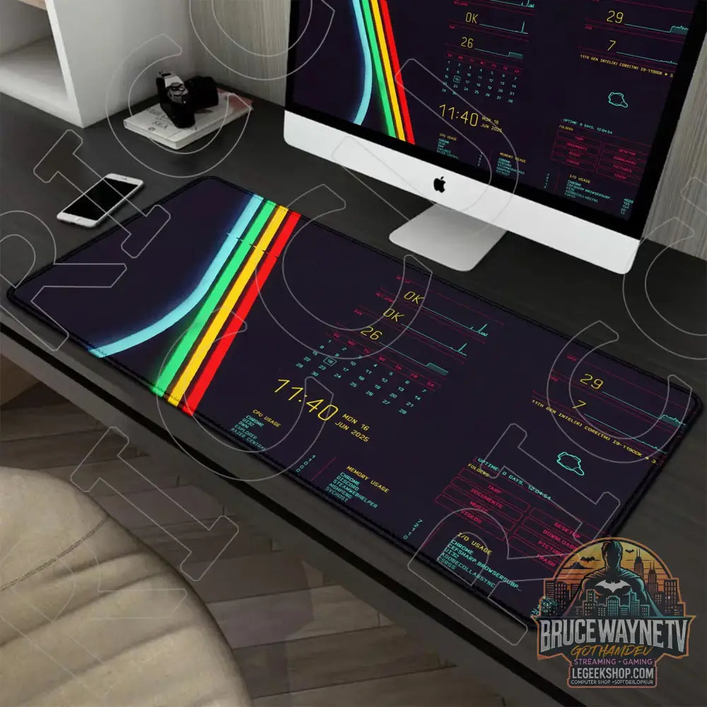 Tapis de Souris Arc Raiders XXL 900x400mm Gaming Antidérapant - R-10 / 1000x500x3mm - Tapis de Souris