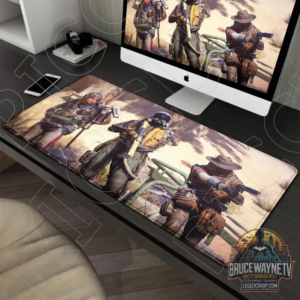 Tapis de Souris Arc Raiders XXL 900x400mm Gaming Antidérapant - R-2 / 800x350x3mm - Tapis de Souris