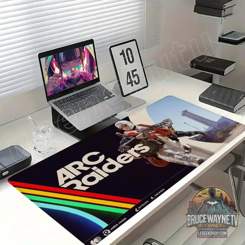 Tapis de Souris Arc Raiders XXL Gaming 900x400mm Antidérapant - BLACK6 / 1200x600x2mm - Tapis de Souris