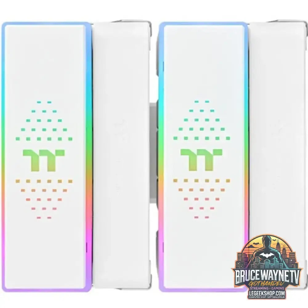 Thermaltake ASTRIA 600 ARGB Lighting CPU Cooler - White, CPU-Kühler weiß, 120 mm - Thermaltake - vue 3