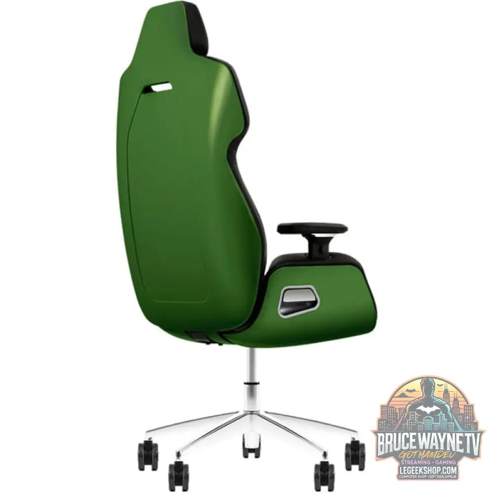 Thermaltake chaise gaming ARGENT E700 Racing Green Houndstooth tissu - Thermaltake - vue 10