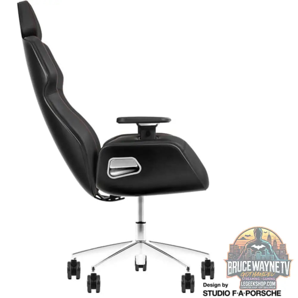 Thermaltake chaise gaming ARGENT E700 Storm Black - Thermaltake - vue 4