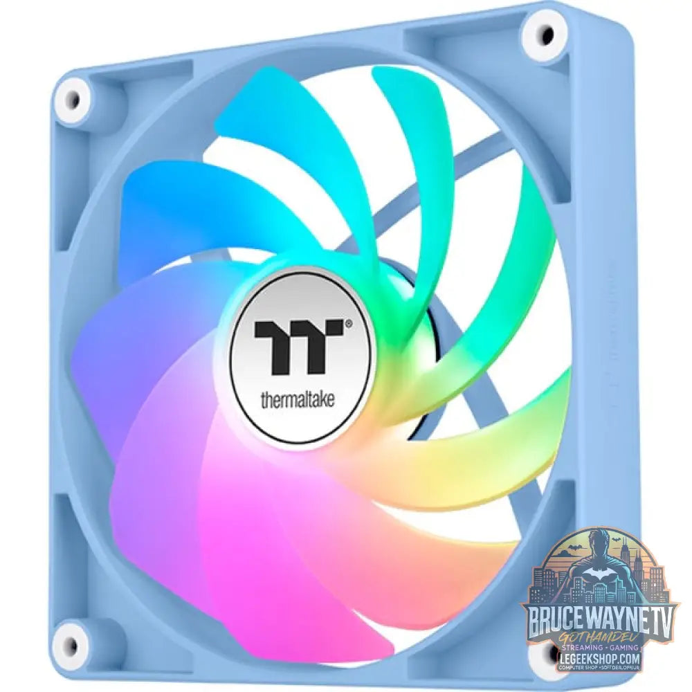 Thermaltake CT140 Reverse ARGB Sync PC Cooling Fan Hydrangea Blue, Gehäuselüfter - Thermaltake - vue 3