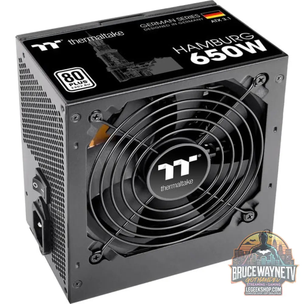 Thermaltake HAMBURG 650W ATX3.1, alimentation PC - Thermaltake - vue 2