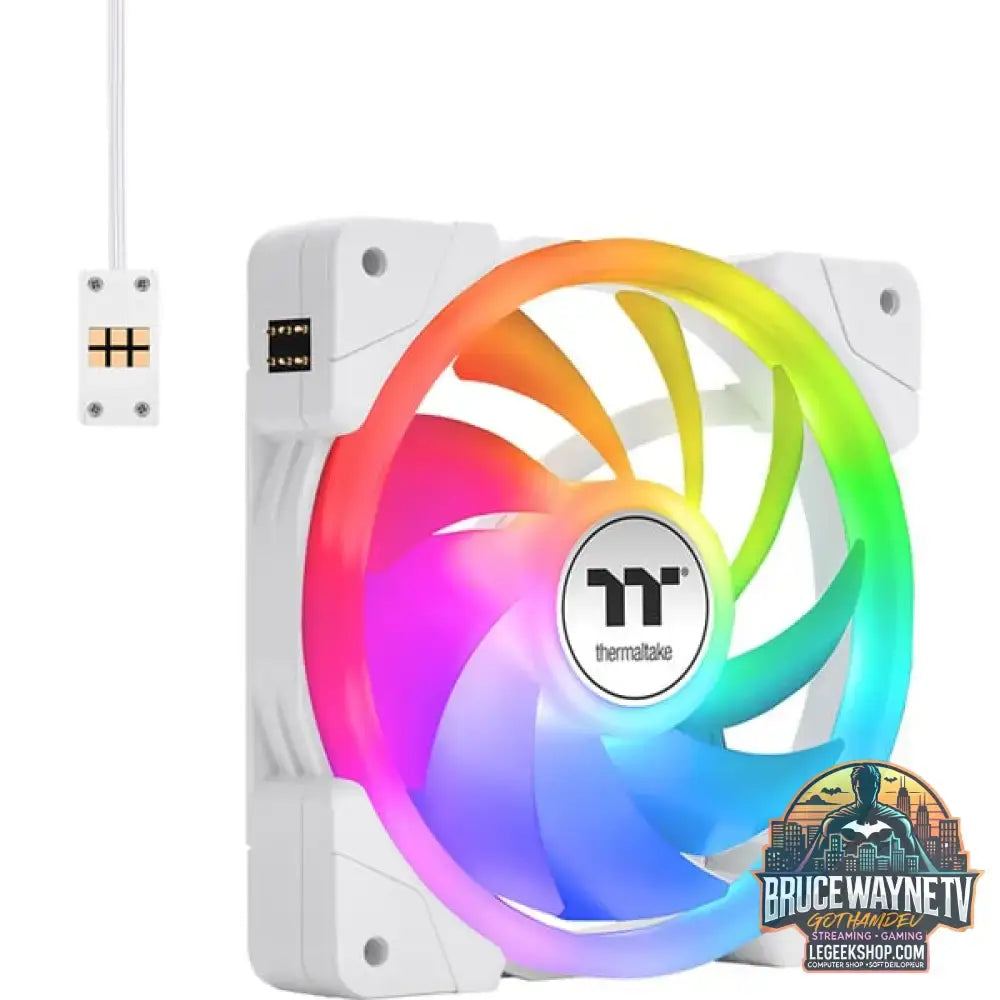 Thermaltake MAGFloe 420 Ultra ARGB Sync AIO Liquid Cooler, Wasserkühlung weiß, Snow Edition - Thermaltake - vue 6