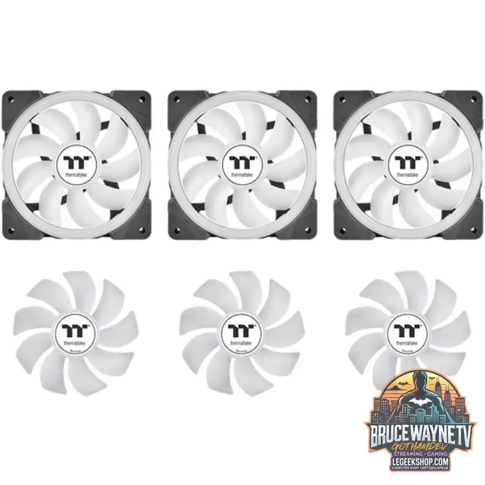 Thermaltake Minecube 360 Ultra ARGB, Wasserkühlung schwarz - Thermaltake - vue 3