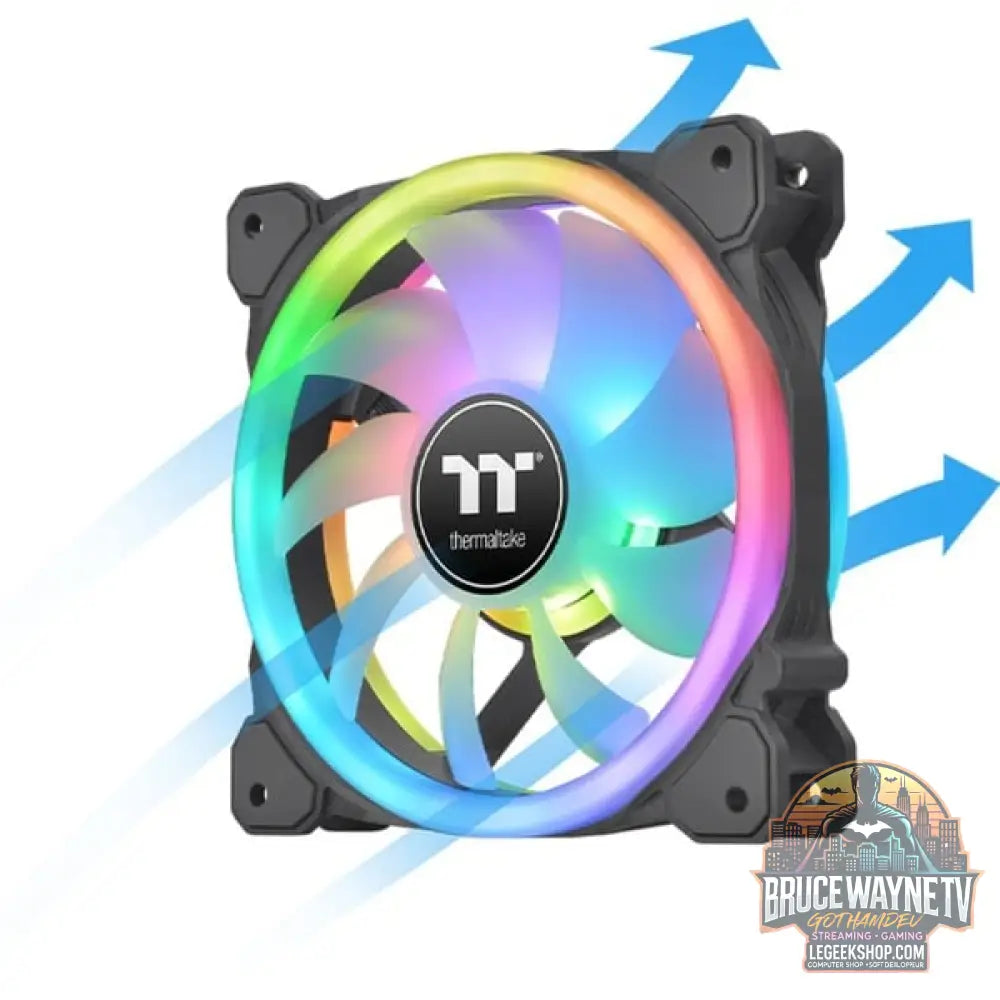 Thermaltake SWAFAN 12 RGB 120x120x25, Gehäuselüfter - Thermaltake - vue 2