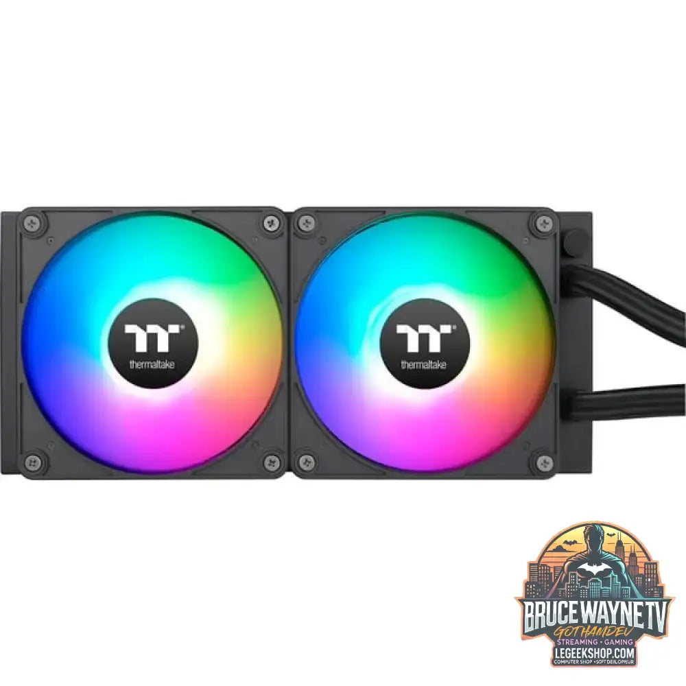 Thermaltake TH240 V2 Ultra EX ARGB CPU AIO Liquid Cooler, Wasserkühlung schwarz - Thermaltake - vue 2