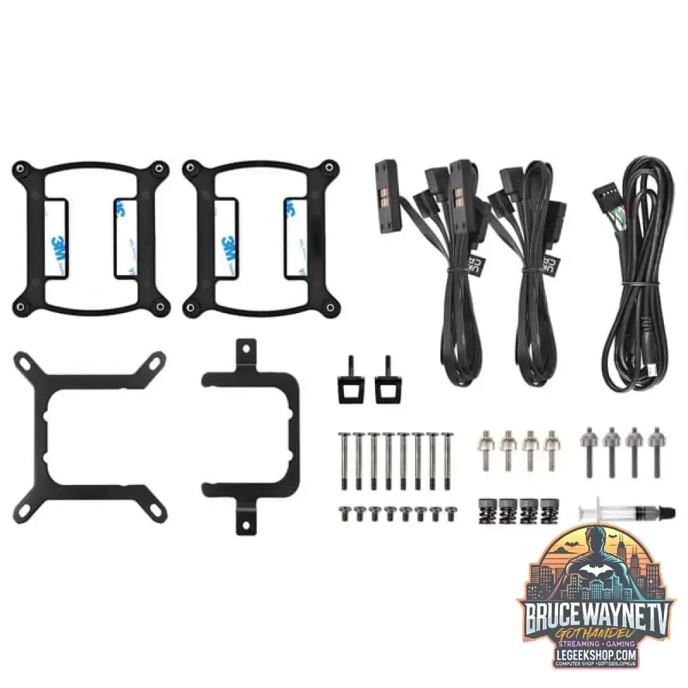 Thermaltake TH240 V2 Ultra EX ARGB CPU AIO Liquid Cooler, Wasserkühlung schwarz - Thermaltake - vue 15