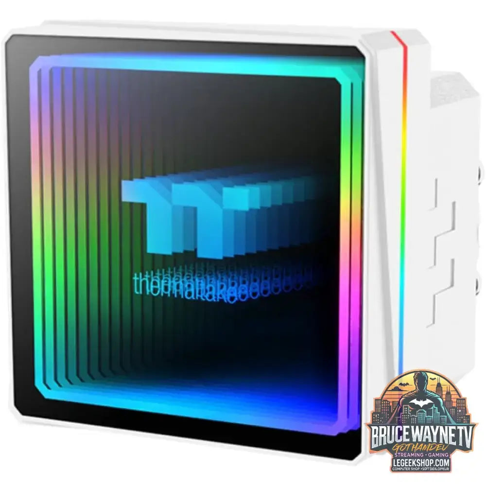 Thermaltake TH240 V3 ARGB Sync, Wasserkühlung weiß, Snow Edition - Thermaltake - vue 14