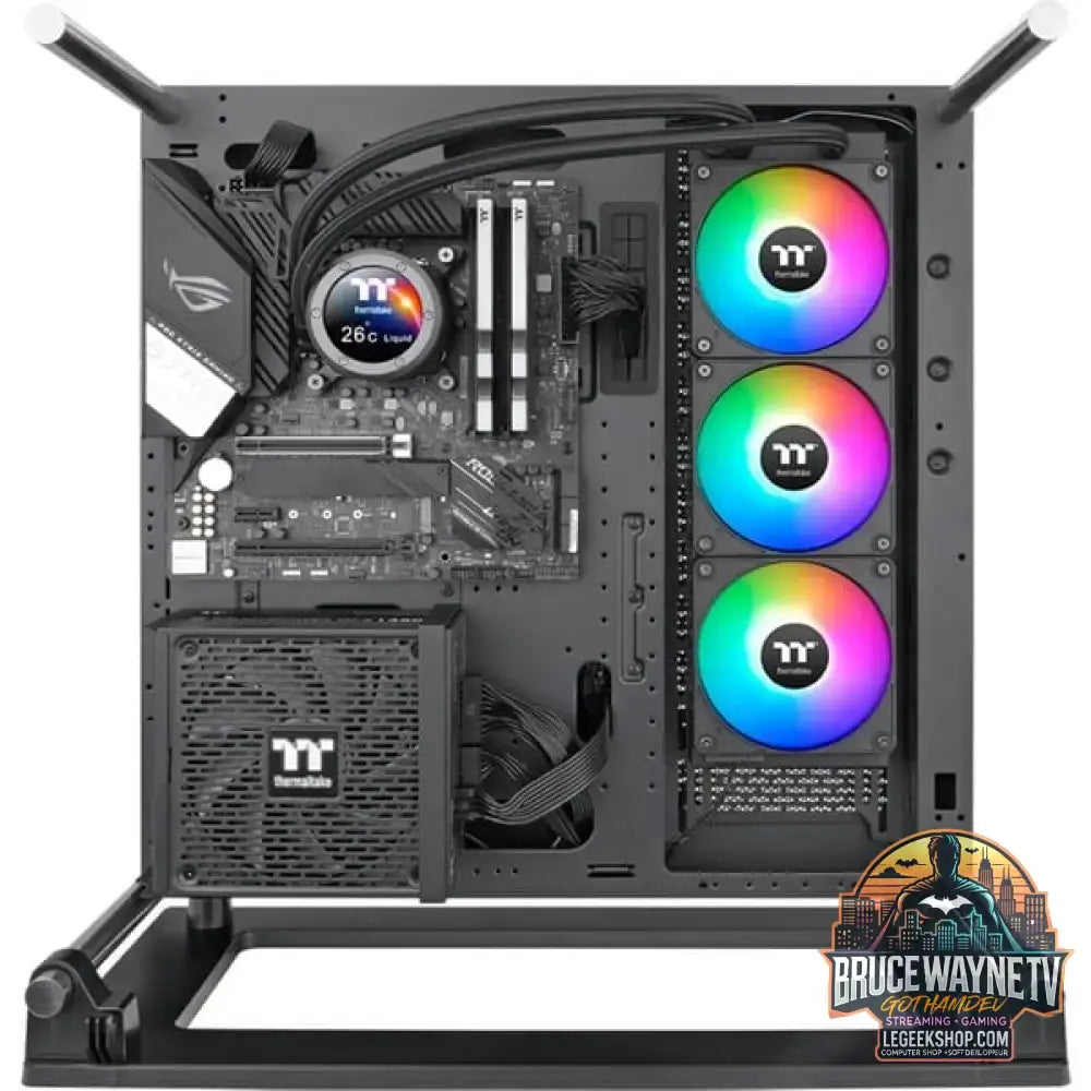 Thermaltake TH360 V2 Ultra EX ARGB CPU AIO Liquid Cooler, Wasserkühlung schwarz - Thermaltake - vue 18