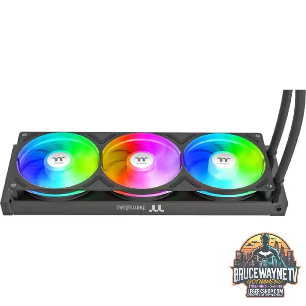 Thermaltake TH360 V3 Ultra ARGB Sync, Wasserkühlung schwarz - Thermaltake - vue 4