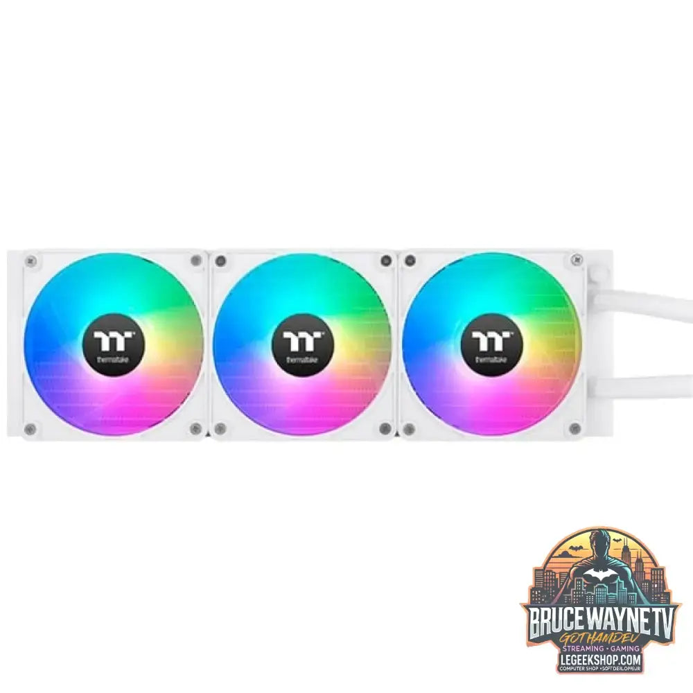 Thermaltake TH420 V2 Ultra EX ARGB Sync AIO Liquid Cooler - Snow Edition, Wasserkühlung weiß - Thermaltake - vue 2