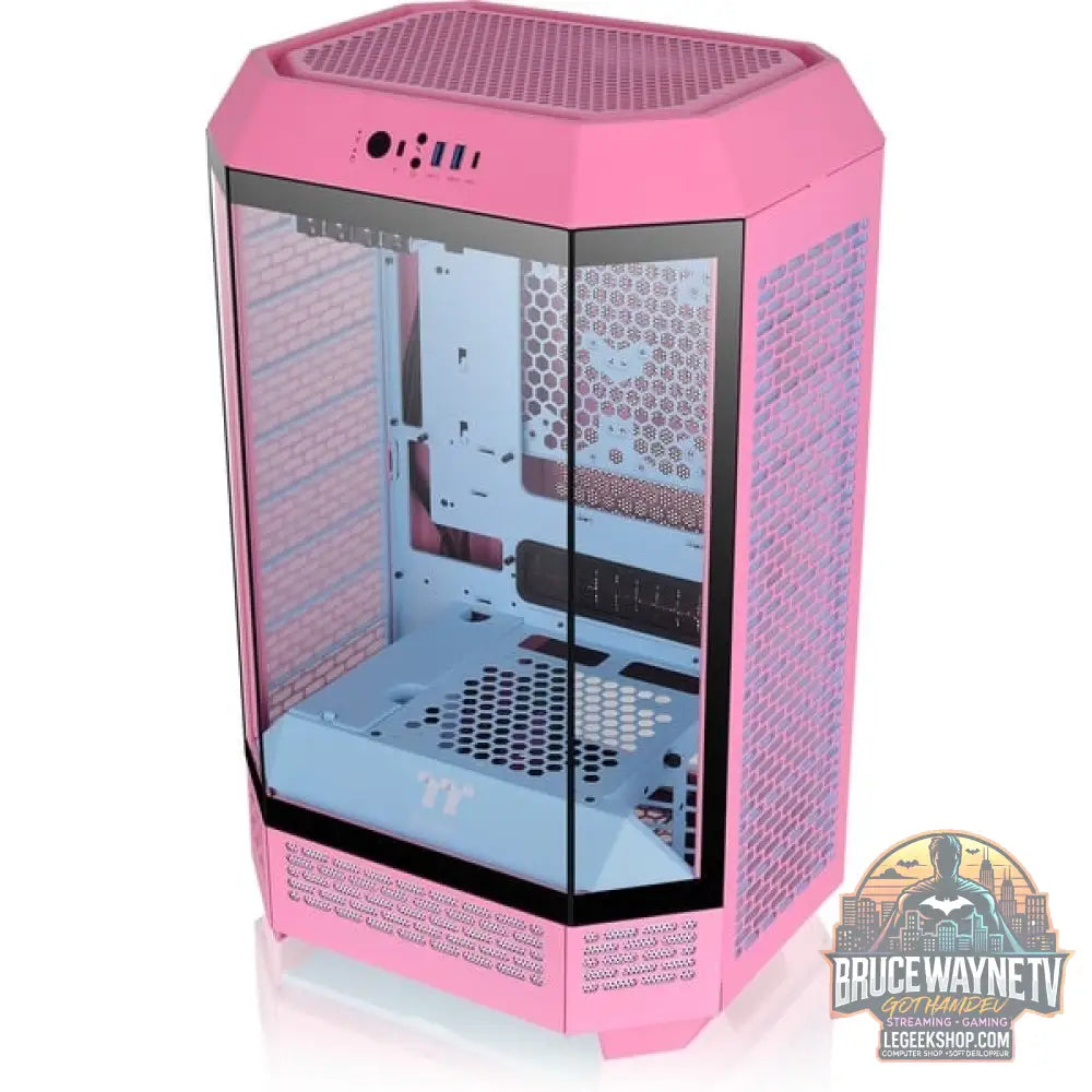 Thermaltake The Tower 300 Bubble Pink, Tower-Gehäuse - Thermaltake - vue 4