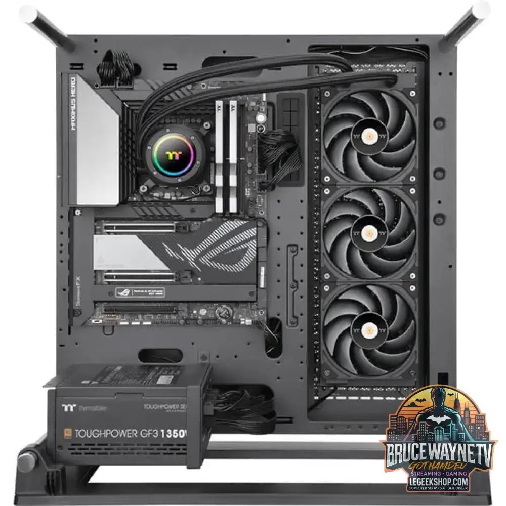 Thermaltake TOUGHLIQUID 360 EX Pro ARGB Sync AIO Liquid Cooler 360mm, Wasserkühlung schwarz - Thermaltake - vue 16
