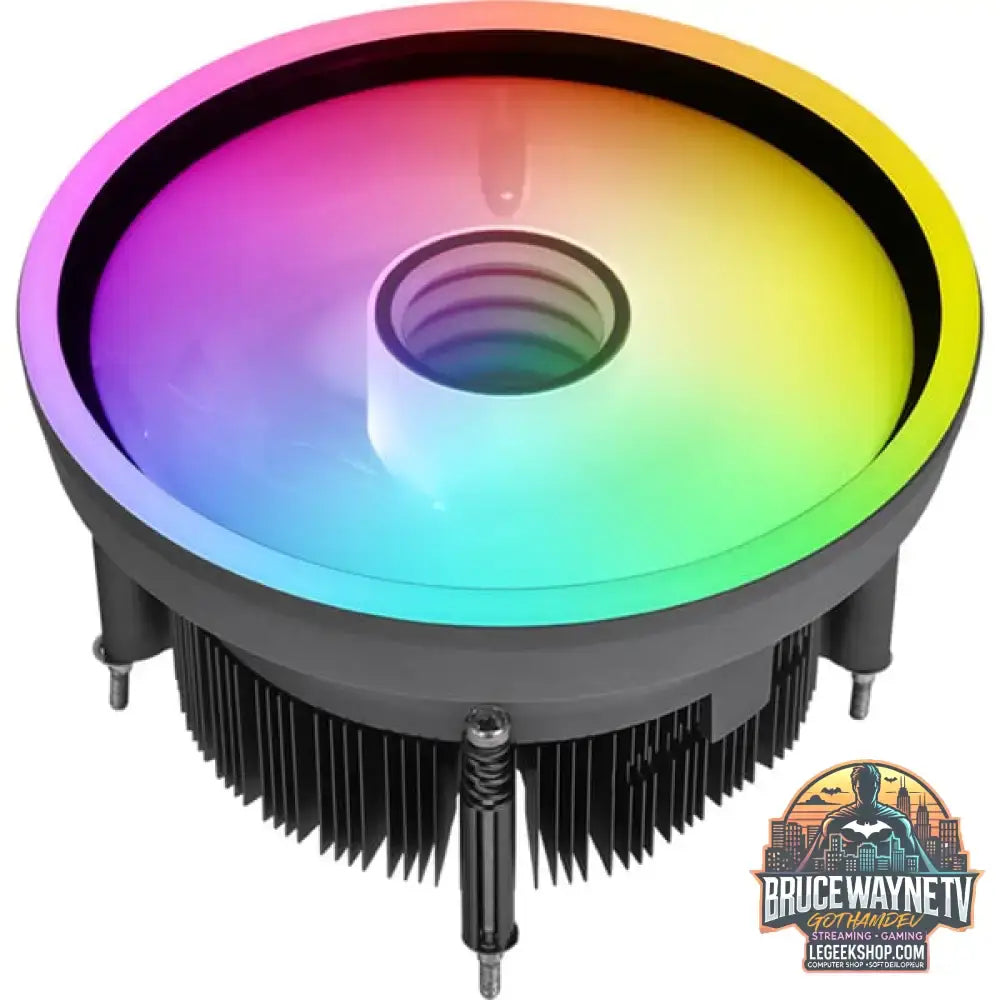 Thermaltake UX150-L ARGB Lighting, CPU-Kühler schwarz, 130 mm - Thermaltake