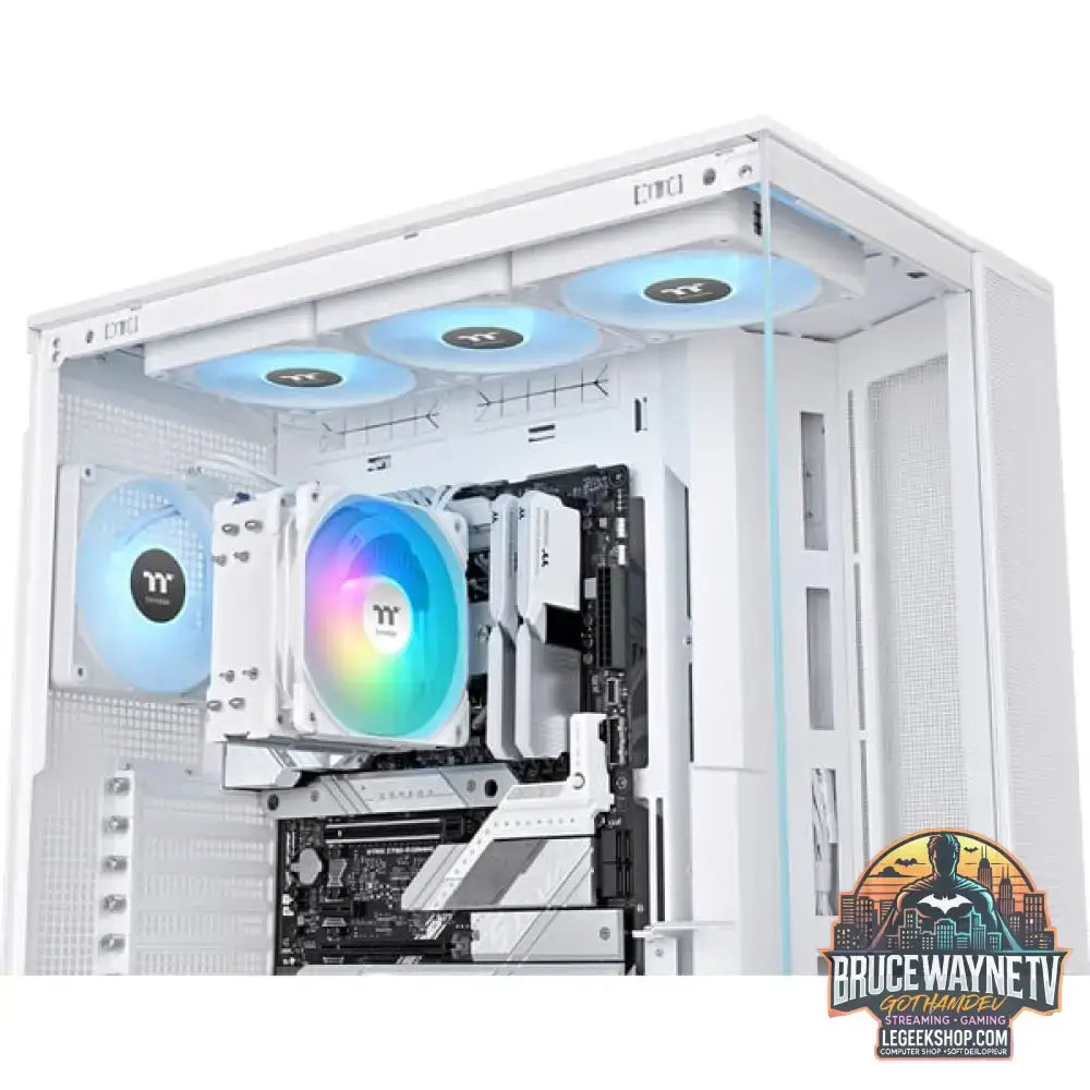 Thermaltake UX400 ARGB Sync White, CPU-Kühler weiß, 120 mm - Thermaltake - vue 12