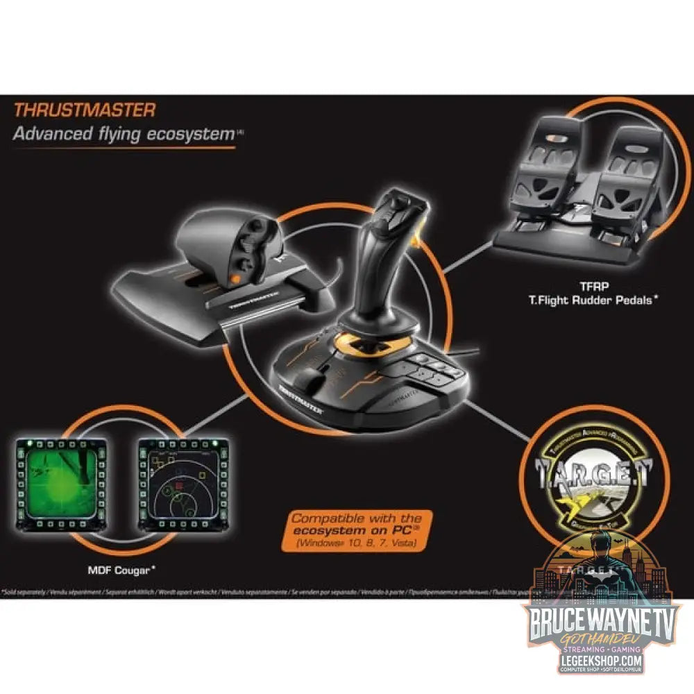 Thrustmaster T.16000M FCS Hotas - Thrustmaster - vue 9