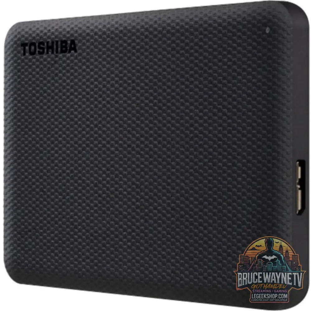 Toshiba Canvio Advance 1 TB, Externe Festplatte noir, Micro-USB-B 3.2 Gen 1 (5 Gbit/s) - Toshiba - vue 3