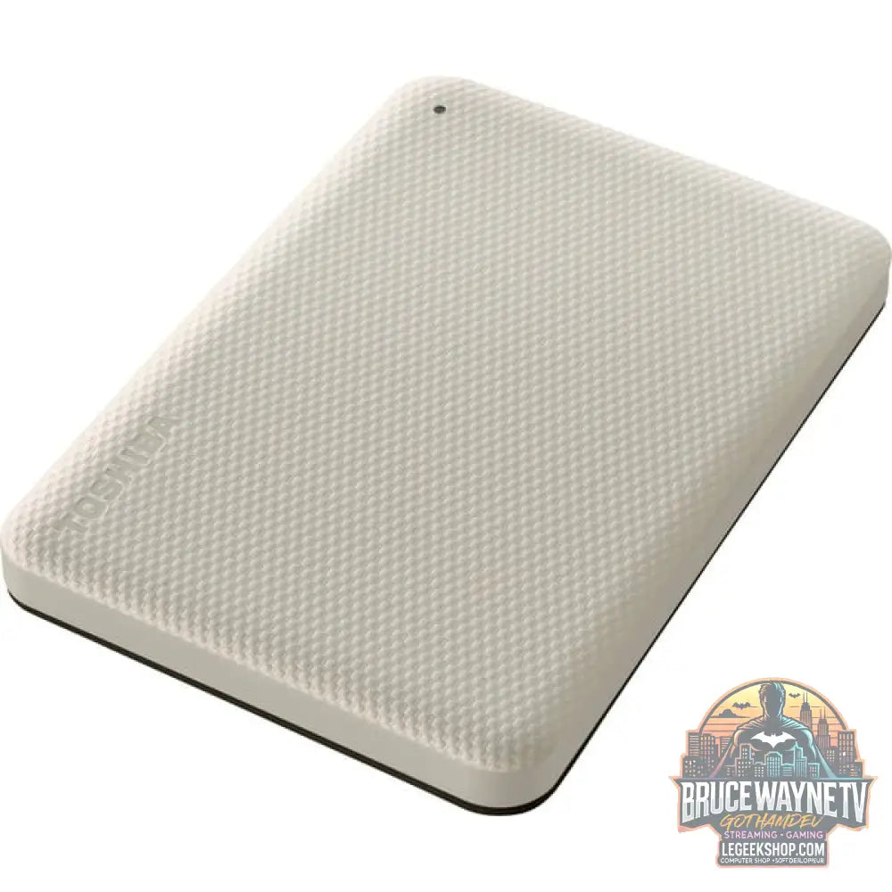 Toshiba Canvio Advance 2 TB, Externe Festplatte beige, Micro-USB-B 3.2 Gen 1 (5 Gbit/s) - Toshiba - vue 4