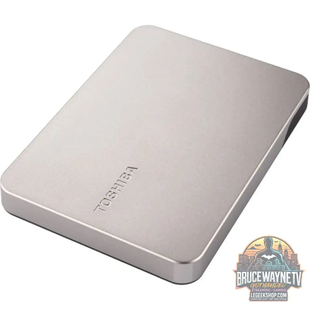 Toshiba Canvio Flex 2TB, Externe Festplatte hellargent, USB-C / USB-A - Toshiba - vue 4