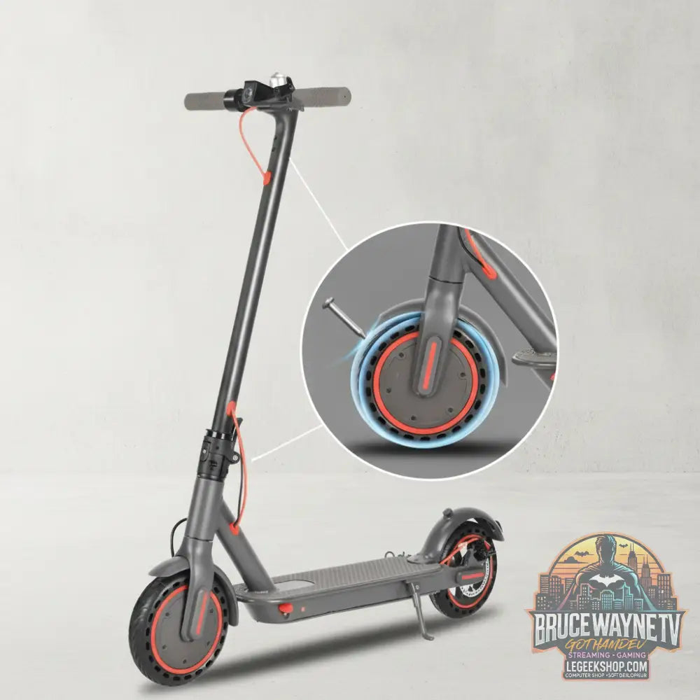 Trottinette électrique Sunnigoo 350W avec application, 30 km d'autonomie, parfaite pour la ville.