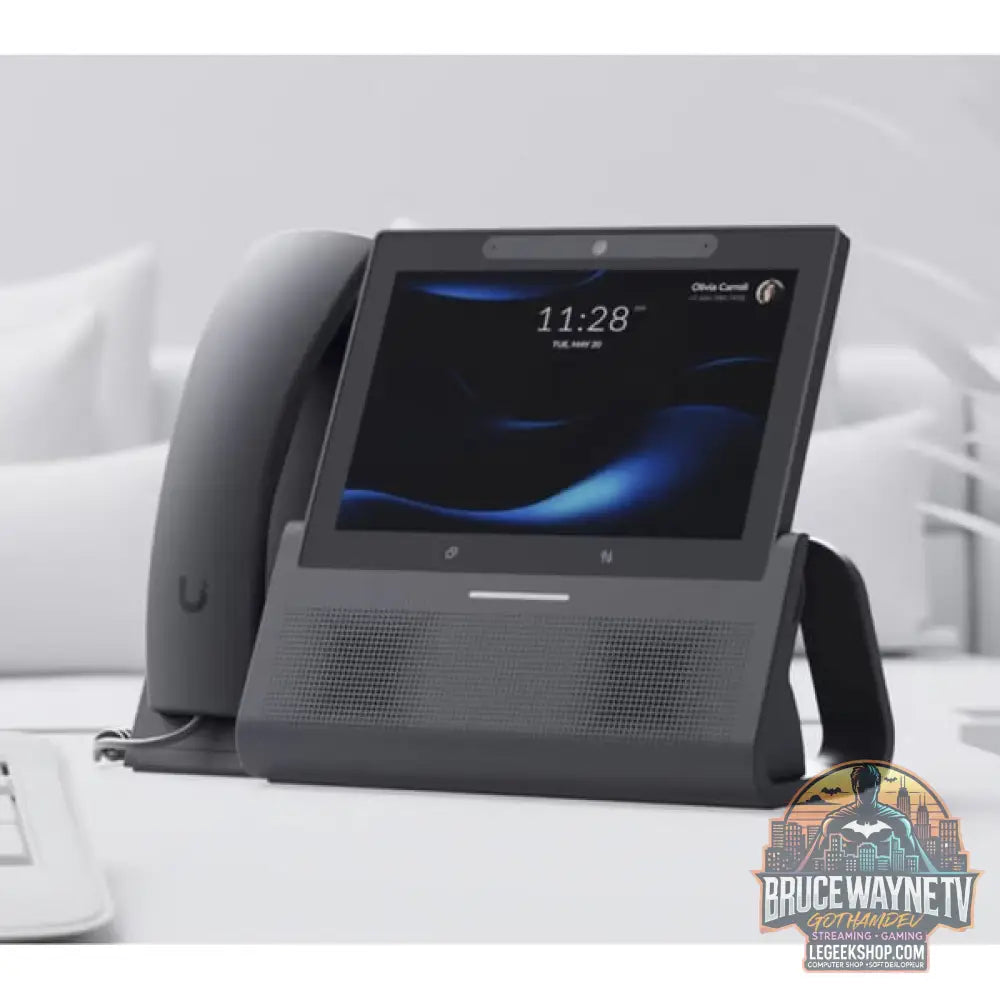 Ubiquiti UG3 Touch Enterprise, VoIP-Telefon anthrazit - Ubiquiti - vue 11