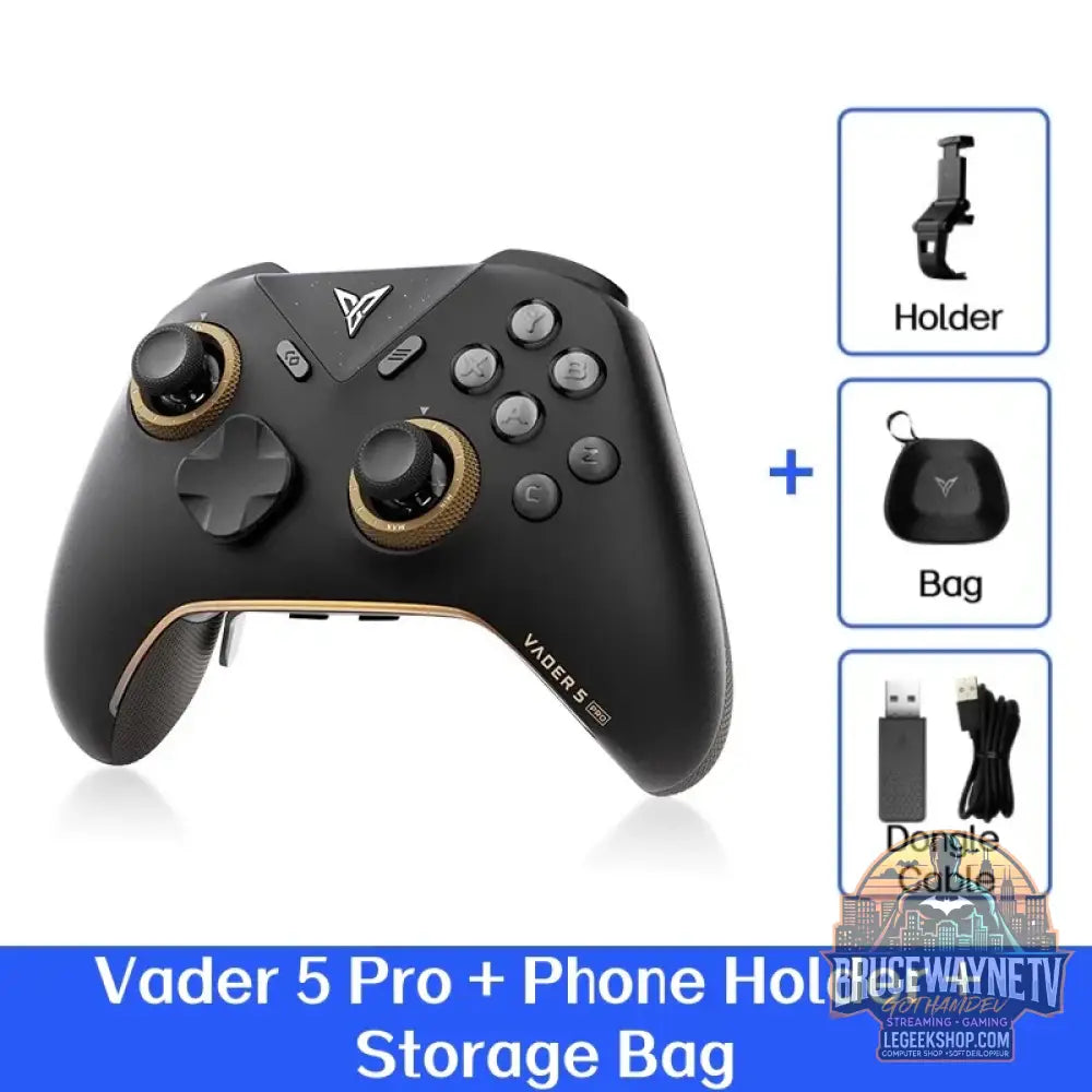 Version mondiale Flydigi Vader 5 Pro contrôleur de manette de jeu Bluetooth sans fil multi-plateforme pour PC NS2
